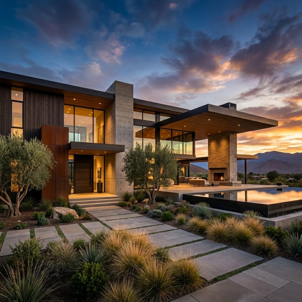 Custom Home Exterior